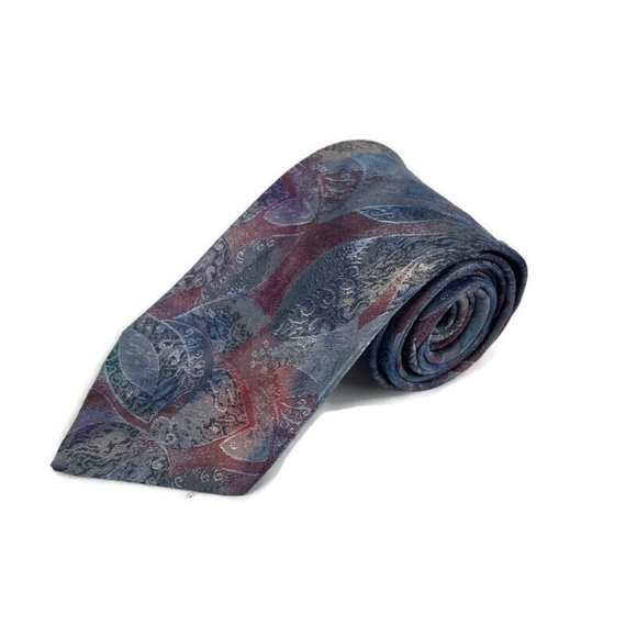 Van Heusen Other - Edition by Van Heusen Mens Tie Blue Floral
